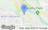 Map of Vista Heights, AB