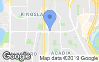 Map of Vista Heights, AB