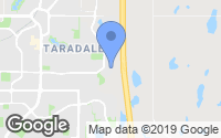 Map of Vista Heights, AB