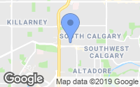 Map of Vista Heights, AB