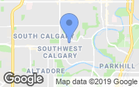 Map of Vista Heights, AB