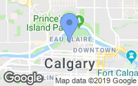 Map of Vista Heights, AB