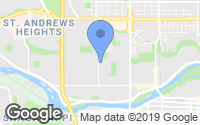 Map of Vista Heights, AB