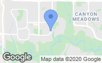 Map of Vista Heights, AB