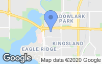 Map of Vista Heights, AB