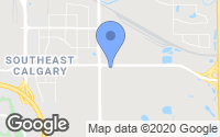 Map of Vista Heights, AB