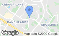 Map of Vista Heights, AB