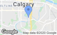 Map of Vista Heights, AB