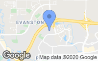 Map of Vista Heights, AB