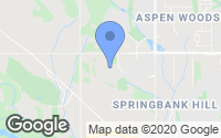 Map of Vista Heights, AB