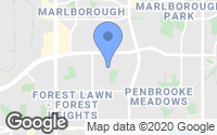 Map of Vista Heights, AB