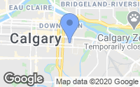Map of Vista Heights, AB
