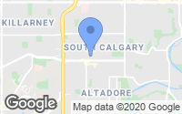 Map of Vista Heights, AB